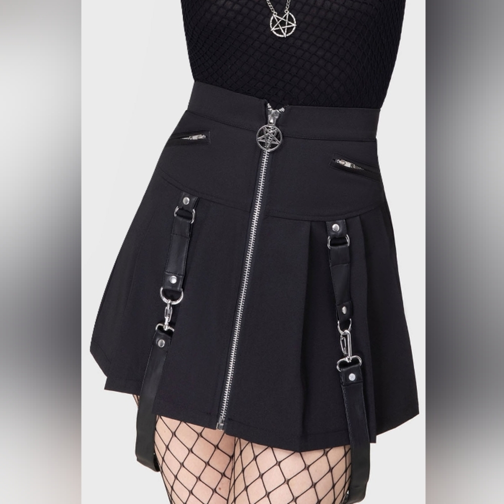 Killstar Blair B*tch Mini Skirt